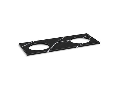 Kohler - Silestone 61 Inch Quartz Vanity Top With Two Oval Cutouts