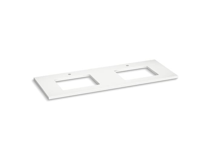 Kohler - Silestone 61 Inch Quartz Vanity Top With Two Rectangular Cutouts