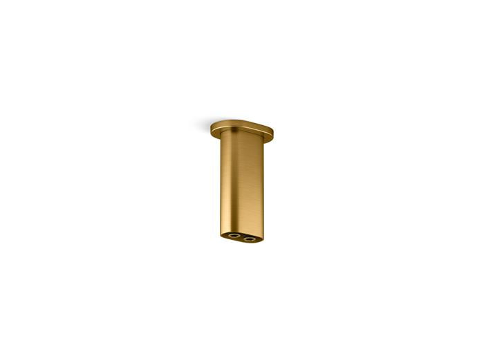 Kohler - Statement 5 Inch Ceiling-Mount Two-Function Rainhead Arm And Flange