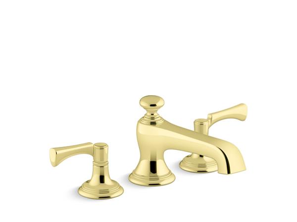 Kallista - Bellis Deck-Mount Bath Faucet, Lever Handles