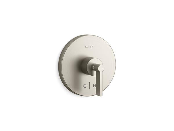 Kallista - One Thermostatic Trim, H&C, Lever Handle