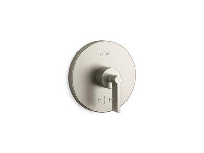 Kallista - One Thermostatic Trim, H&C, Lever Handle