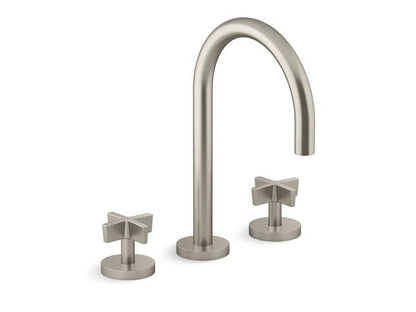 Kallista - One Sink Faucet, Gooseneck Spout, Cross Handles