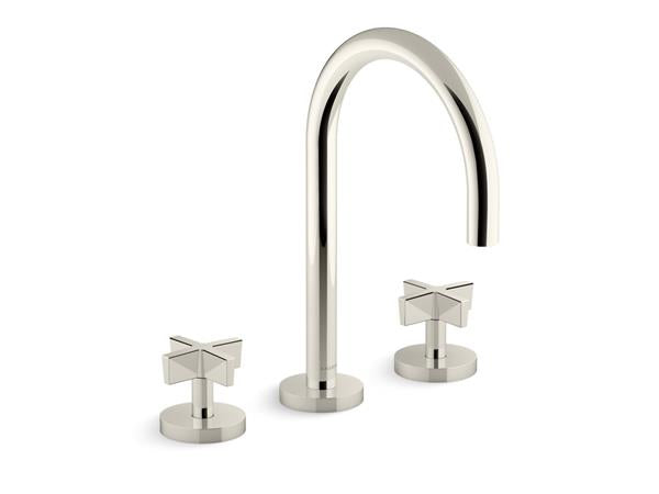 Kallista - One Sink Faucet, Gooseneck Spout, Cross Handles