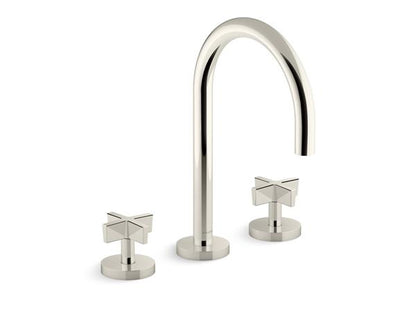 Kallista - One Sink Faucet, Gooseneck Spout, Cross Handles