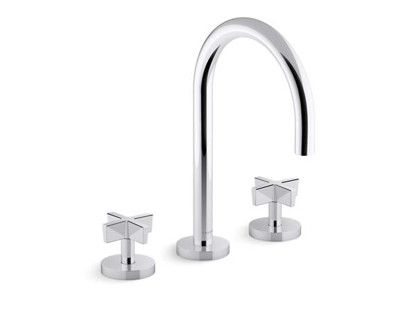 Kallista - One Sink Faucet, Gooseneck Spout, Cross Handles
