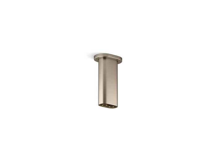 Kohler - Statement 5 Inch Ceiling-Mount Two-Function Rainhead Arm And Flange