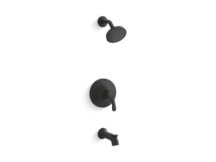 Kohler - Simplice Single Handle Pressure-Balancing Bath And Shower Faucet Trim