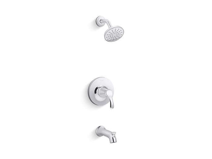 Kohler - Simplice Single Handle Pressure-Balancing Bath And Shower Faucet Trim