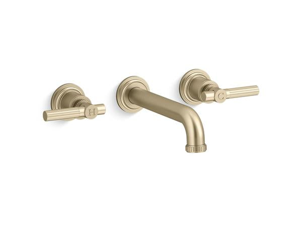 Kallista - Central Park West  Wall-Mount Sink Faucet, Lever Handles