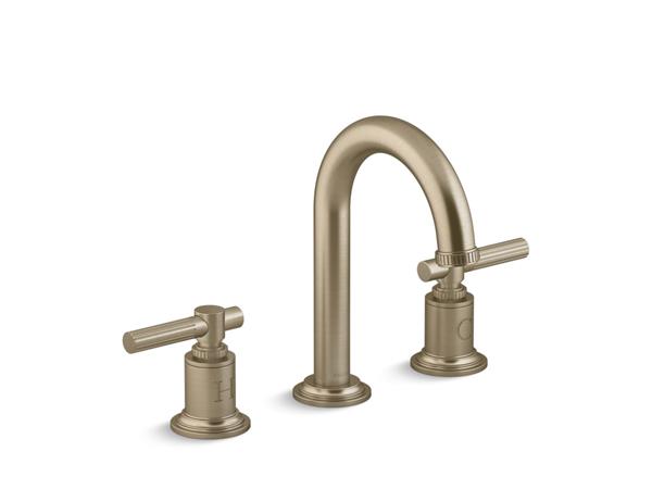 Kallista - Central Park West Sink Faucet, Arch Spout, Lever Handles