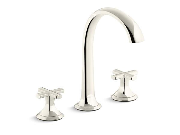Kallista - Script Sink Faucet, Arch Spout, Cross Handles