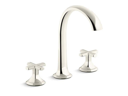 Kallista - Script Sink Faucet, Arch Spout, Cross Handles