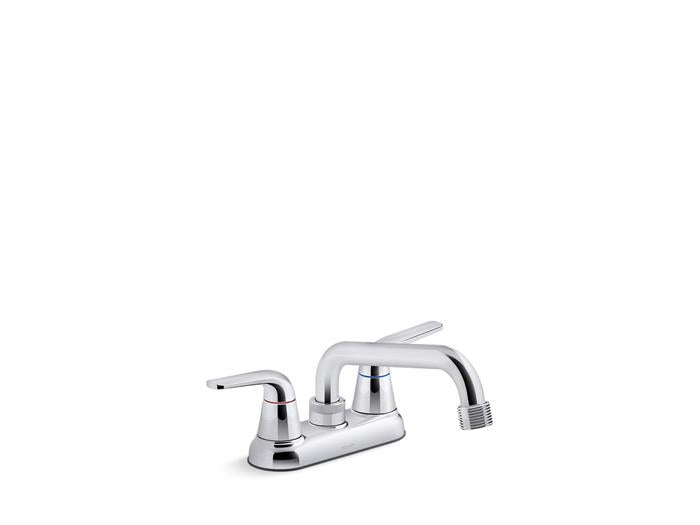Kohler - Jolt Two-Handle Laundry And Utility Sink Faucet With 3/4 Inch Threaded Ght Spout