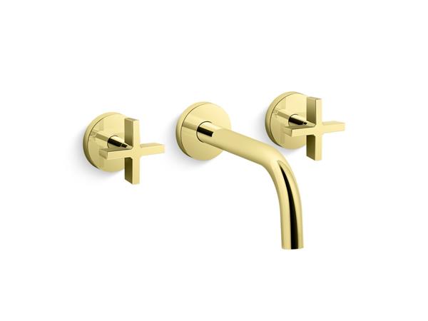 Kallista - One Wall-Mount Sink Faucet, Cross Handles