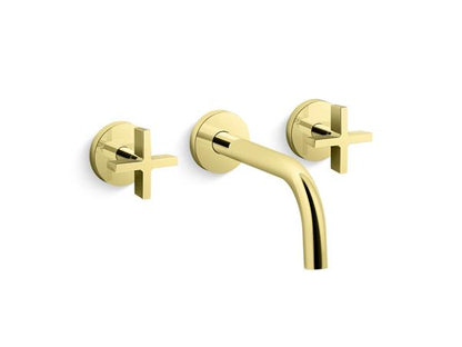Kallista - One Wall-Mount Sink Faucet, Cross Handles