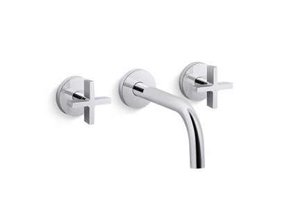 Kallista - One Wall-Mount Sink Faucet, Cross Handles