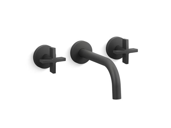 Kallista - One Wall-Mount Sink Faucet, Cross Handles