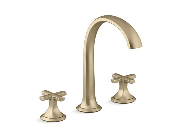 Kallista - Script Sink Faucet, Arch Spout, Cross Handles