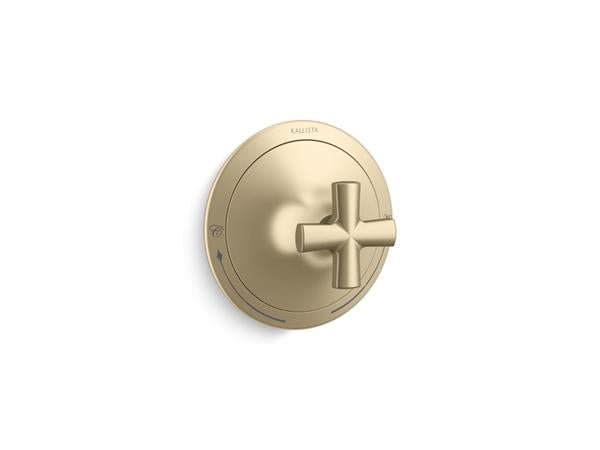 Kallista - Script Thermostatic Trim, Cross Handle