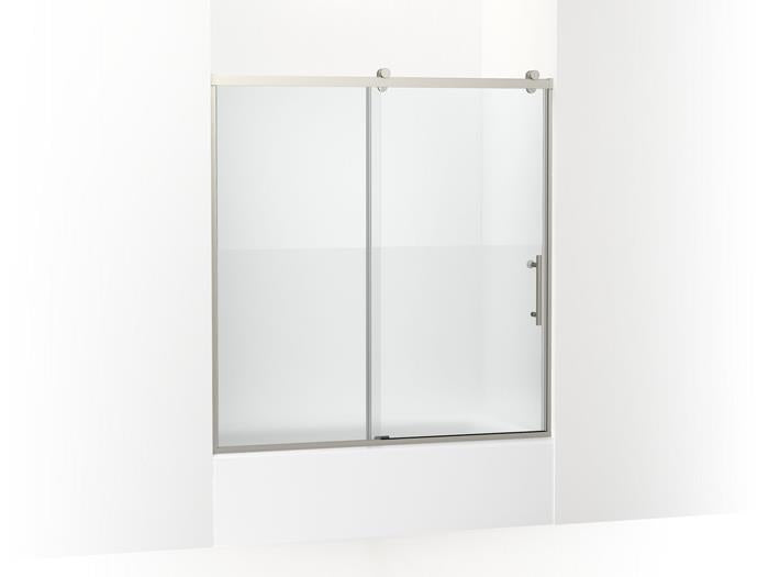 Kohler - Rely 3/8 Bath Door 62.5X60 Hdl
