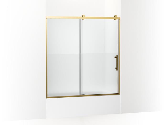 Kohler - Rely 3/8 Bath Door 62.5X60 Hdl