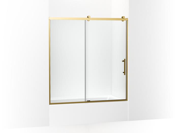 Kohler - Rely 3/8 Bath Door 62.5X60 Hdl