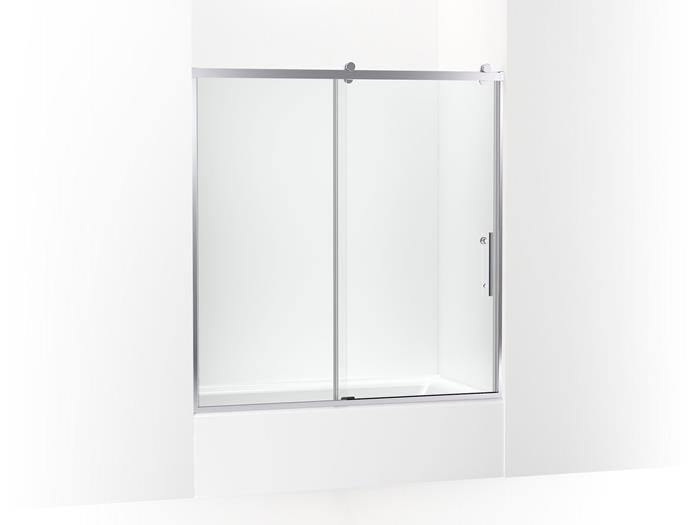 Kohler - Rely 3/8 Bath Door 62.5X60 Hdl