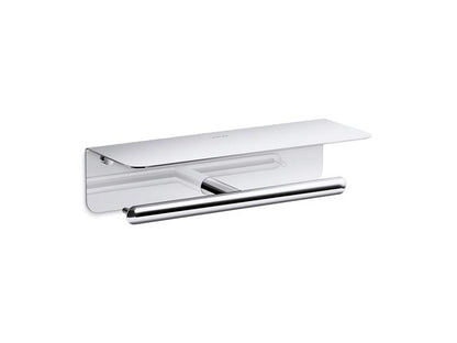 Kohler - Kumin Double Toilet Paper Holder With Tray