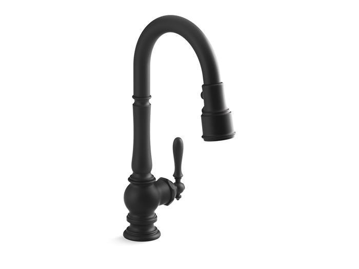 Kohler - Artifacts Pull-Down Kitchen Sink Faucet With Three-Function Sprayhead