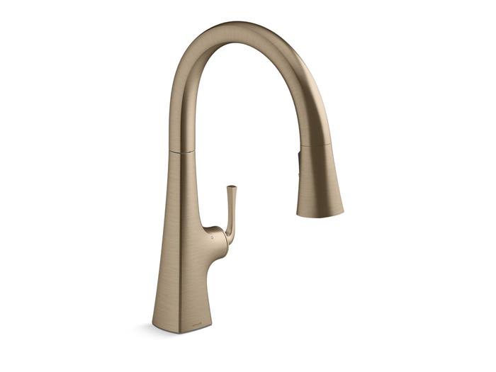 Kohler - Graze Touchless Pull-Down Kitchen Faucet With Kohler Konnect