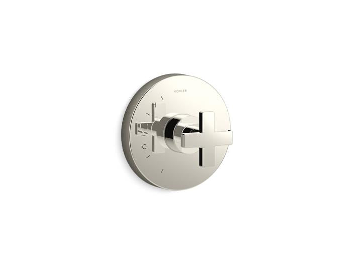 Kohler - Composed Rite-Temp Valve Trim With Cross Handle