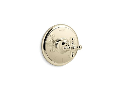 Kohler - Artifacts Thermostatic Valve Trim, Cross Handle