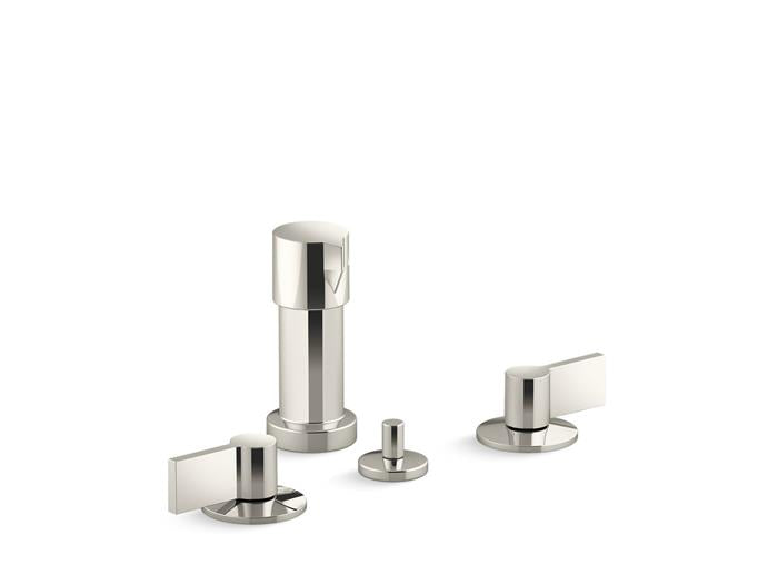 Kohler - Components Widespread Bidet Faucet With Lever Handles
