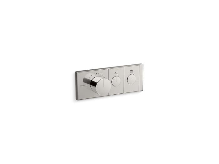 Kohler - Anthem Two-Outlet Recessed Mechanical Thermostatic Valve Control