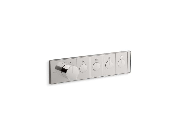 Kohler - Anthem Four-Outlet Recessed Mechanical Thermostatic Valve Control