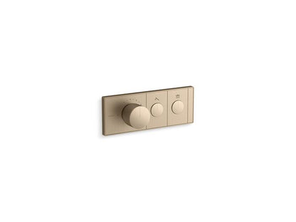 Kohler - Anthem Two-Outlet Recessed Mechanical Thermostatic Valve Control
