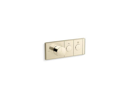 Kohler - Anthem Two-Outlet Recessed Mechanical Thermostatic Valve Control