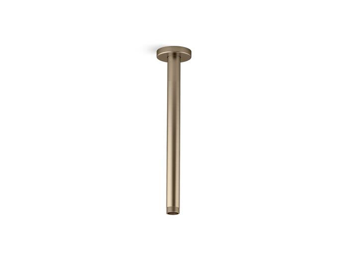 Kohler - Statement 12 Inch Ceiling-Mount Single-Function Rainhead Arm And Flange