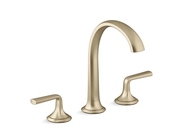 Kallista - Script Sink Faucet, Arch Spout, Lever Handles
