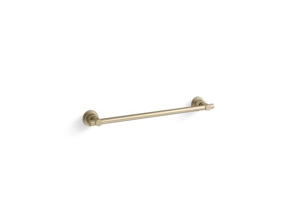 Kallista - Central Park West Shower Door Towel Bar, 18 Inch
