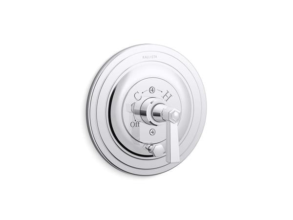 Kallista - For Town Pressure Balance W/ Diverter Trim, Lever Handle