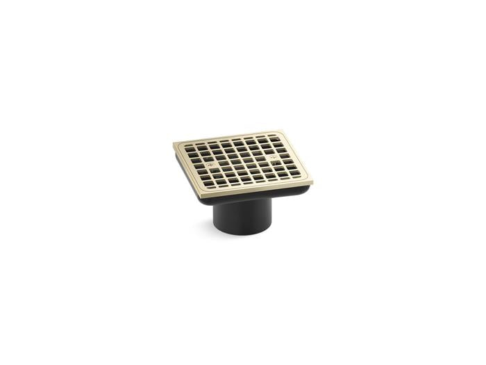 Kohler - Square Brass Tile-In Shower Drain (Drain Body Not Included)