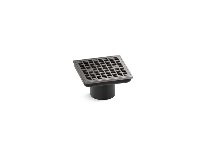 Kohler - Square Brass Tile-In Shower Drain (Drain Body Not Included)