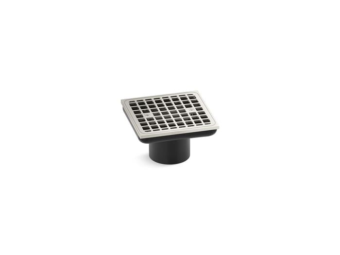 Kohler - Square Brass Tile-In Shower Drain (Drain Body Not Included)