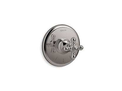 Kohler - Artifacts Thermostatic Valve Trim, Cross Handle