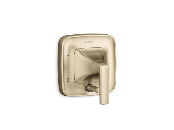 Kallista - Per Se Pressure Balance W/ Diverter Trim, Lever Handle