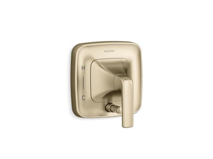 Kallista - Per Se Pressure Balance W/ Diverter Trim, Lever Handle