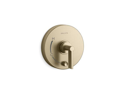 Kallista - One Pressure Balance with Diverter Trim, Lever Handle