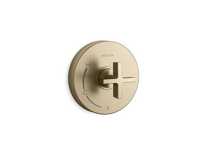 Kallista - One Pressure Balance Trim, Cross Handle